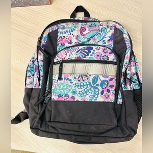 LL Bean Medium Size Bag Pack Multicolor 15” x 15”